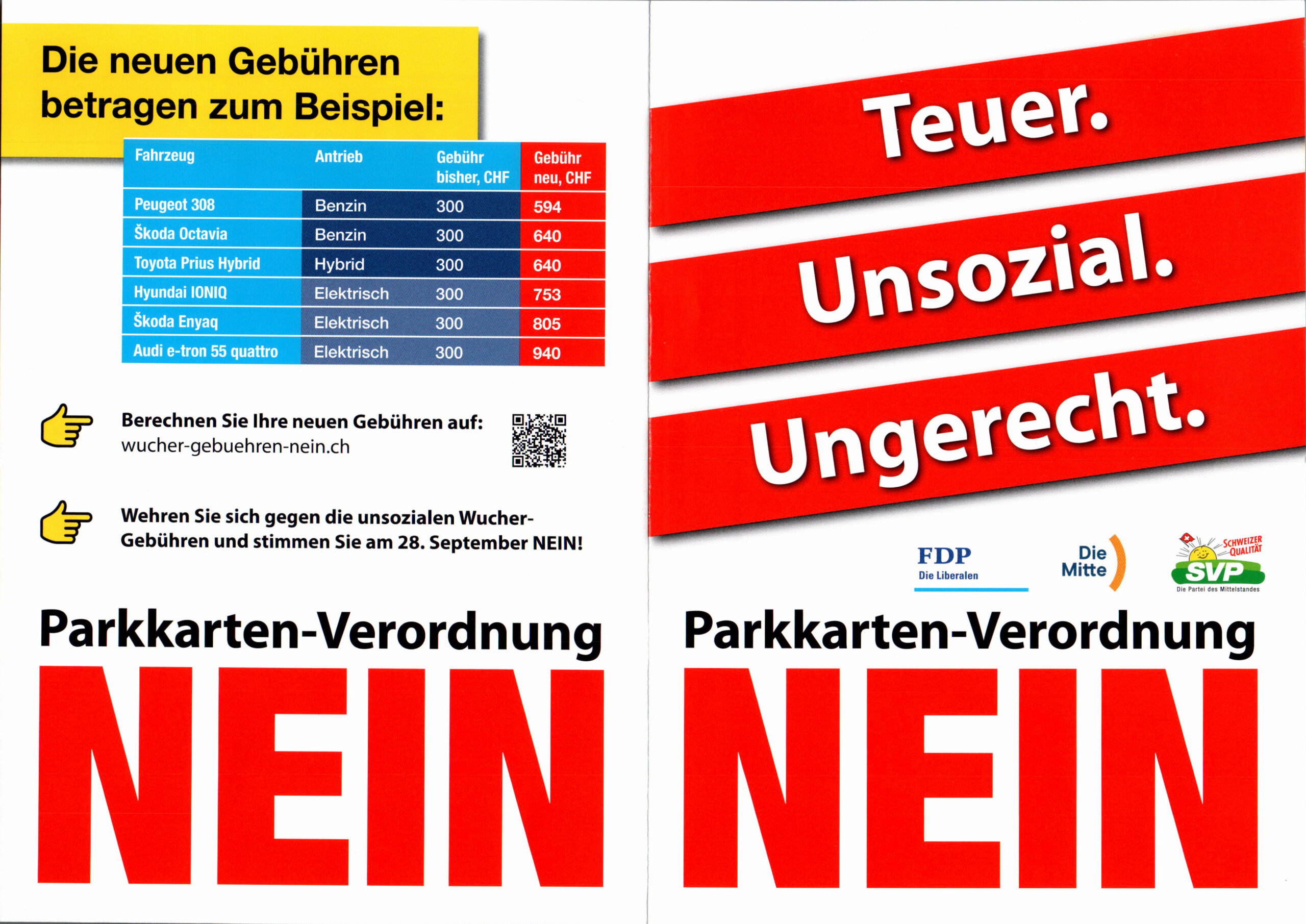 Parkkartenverordnung Zürich: Angriff auf Familien – getarnt als „Kompromiss“